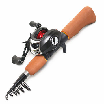 Carbon Fiber Fishing Rod Portable Superhard Telescopic Fishing Rod